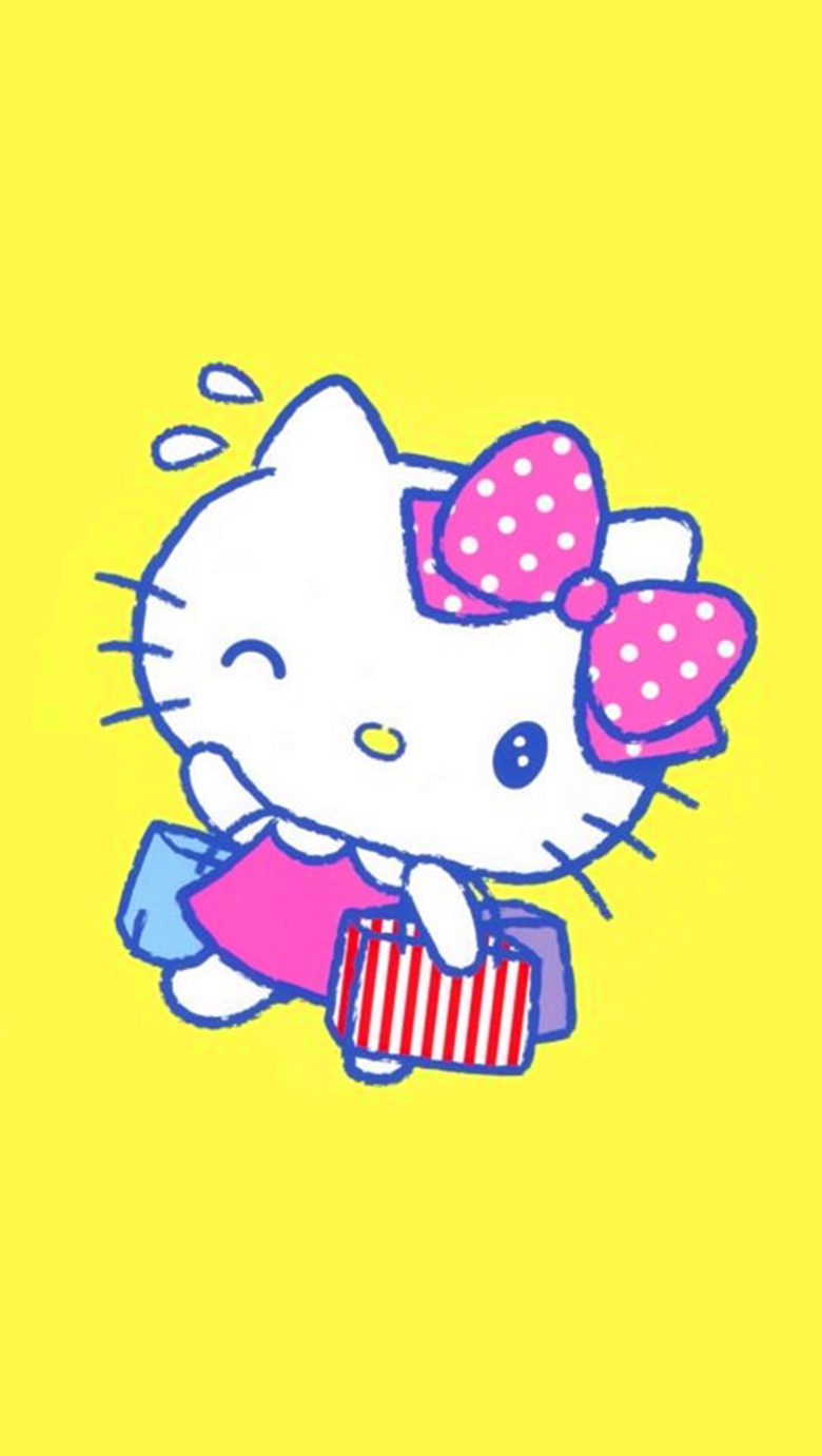 iphone 壁纸 可爱 hello kitty