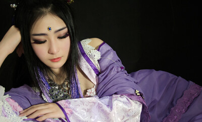 cn:蛋蛋蛋蛋米仔子 ,角色:妖神 ,服装:【夙兴夜寐】cosplay华丽女古装