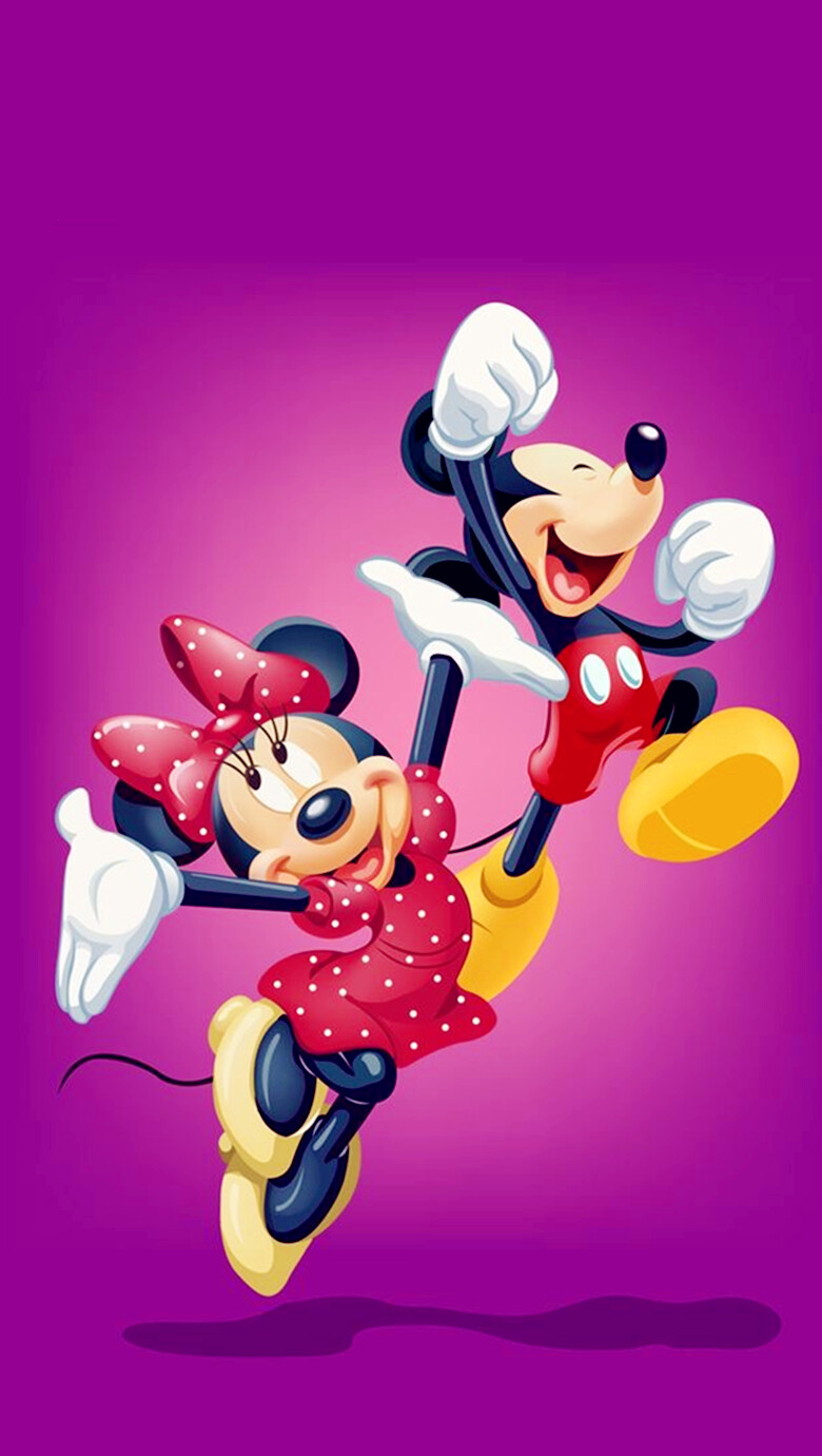 iphone壁纸迪士尼米老鼠米奇米妮