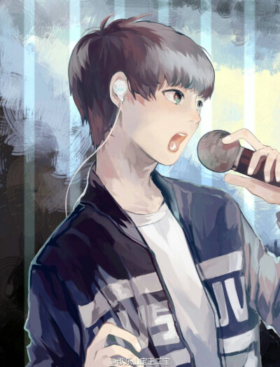王源卡通形象 cr:logo