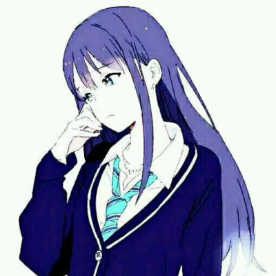 深蓝色少女心