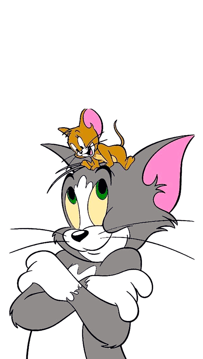 iphone壁纸猫和老鼠tomampampjerry