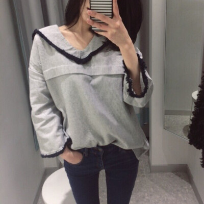 秋冬女生半身头像