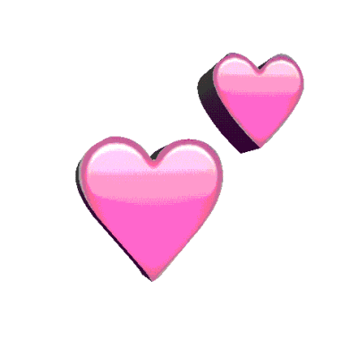 emoji粉色爱心房子图片