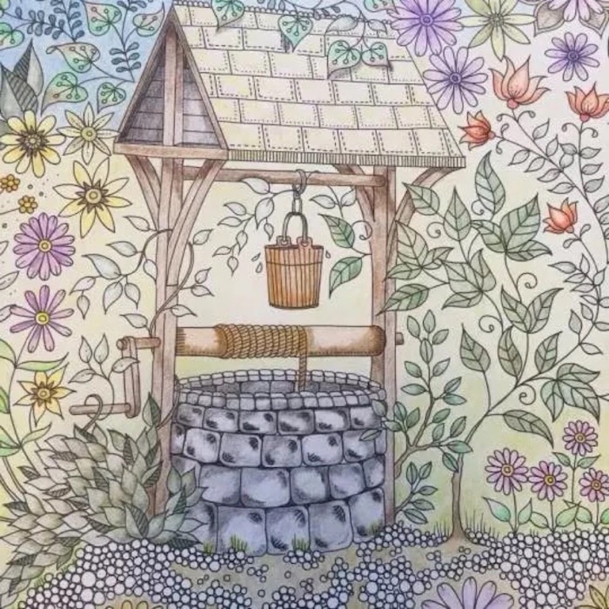 秘密花园简单好看