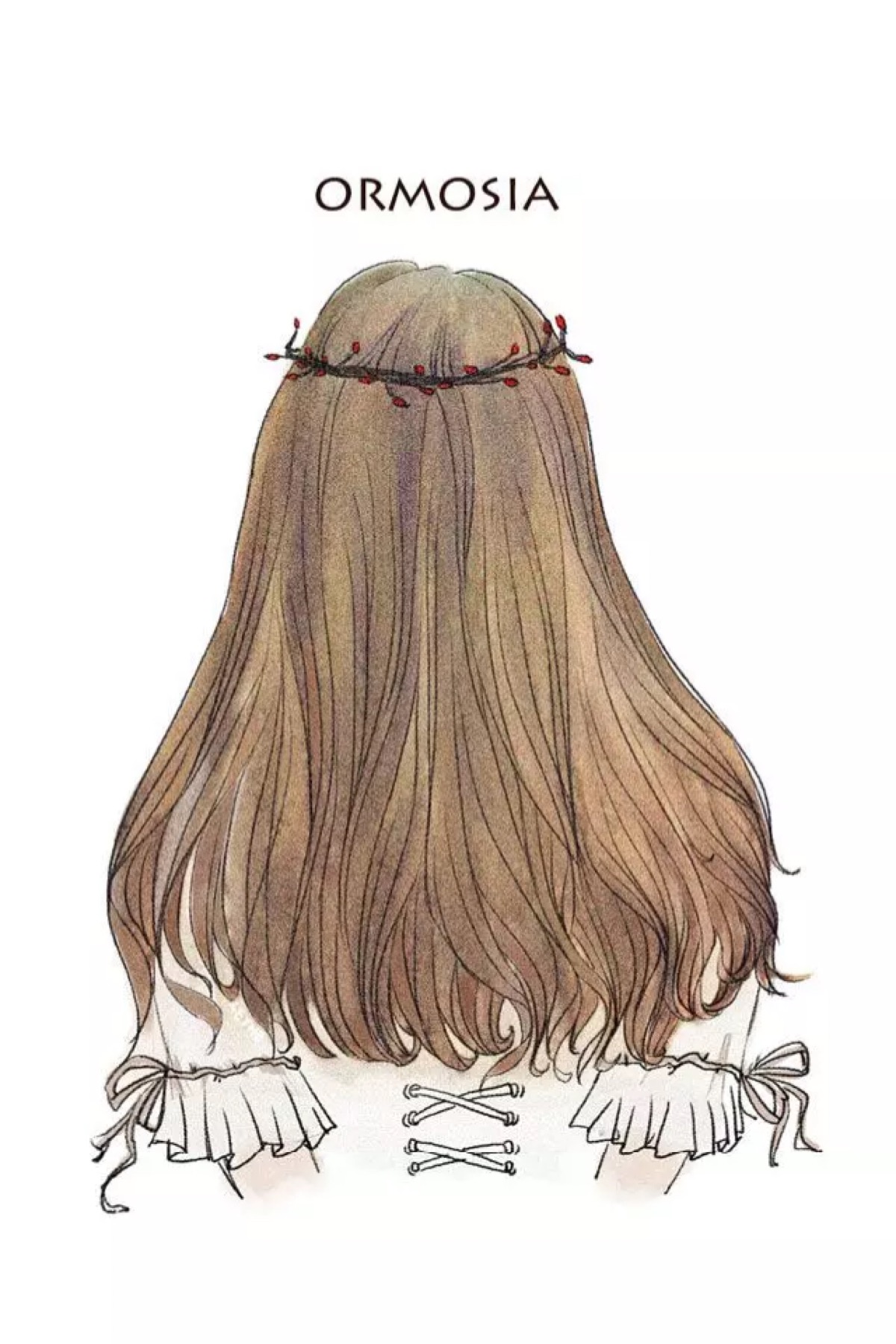 二次元 萌萌哒 头像 背影