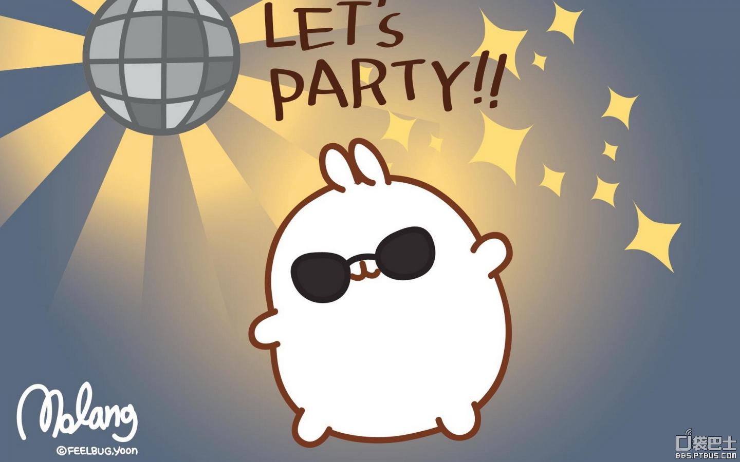 来自韩国的可爱兔子～molang - 堆糖,美图壁纸兴趣社区