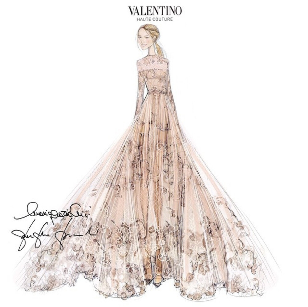 valentinowhy are u so pertty 设计师手稿