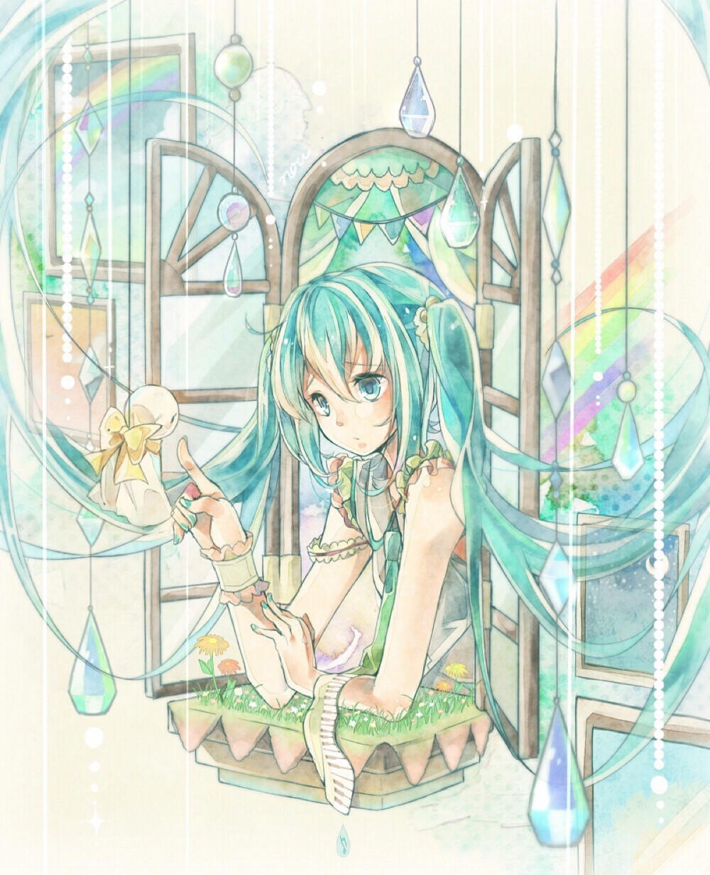 初音 晴天娃娃