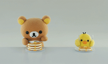 轻松熊 rilakkuma gif