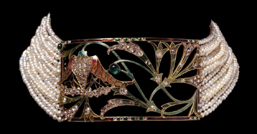 georges fouquet新艺术风格古董珠宝,georges fouquet是一个珠宝商