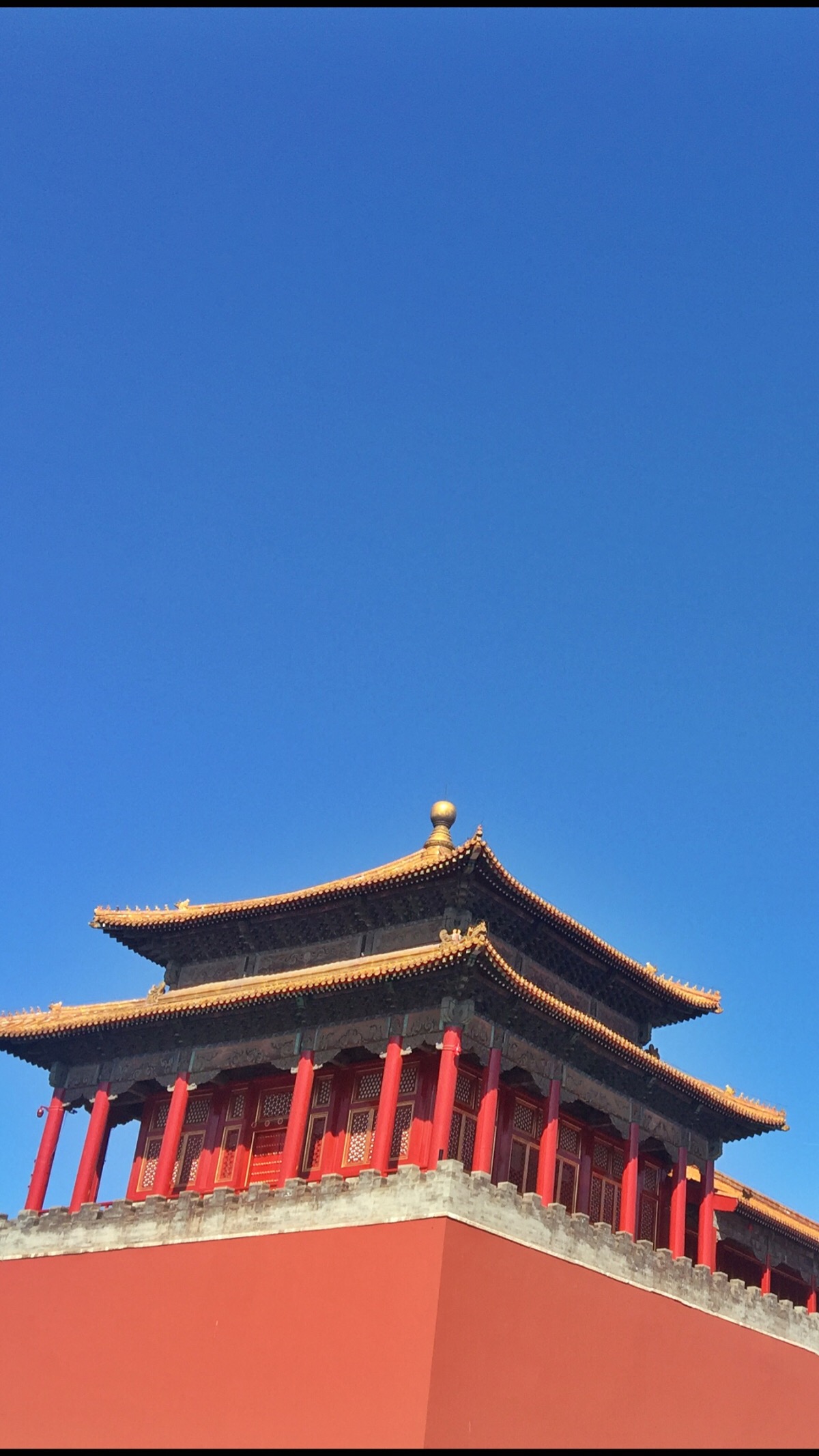 北京故宫照片手机拍图片