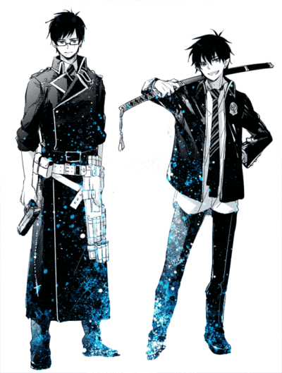 【青之驱魔师】【奥村燐】【奥村雪男】【雪燐】【侵删】