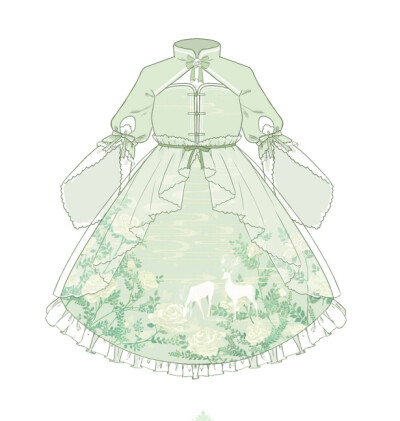 中华风lolita装扮