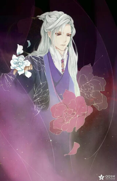 「陌上公子颜如玉」古风 手绘 插画 背景 人物