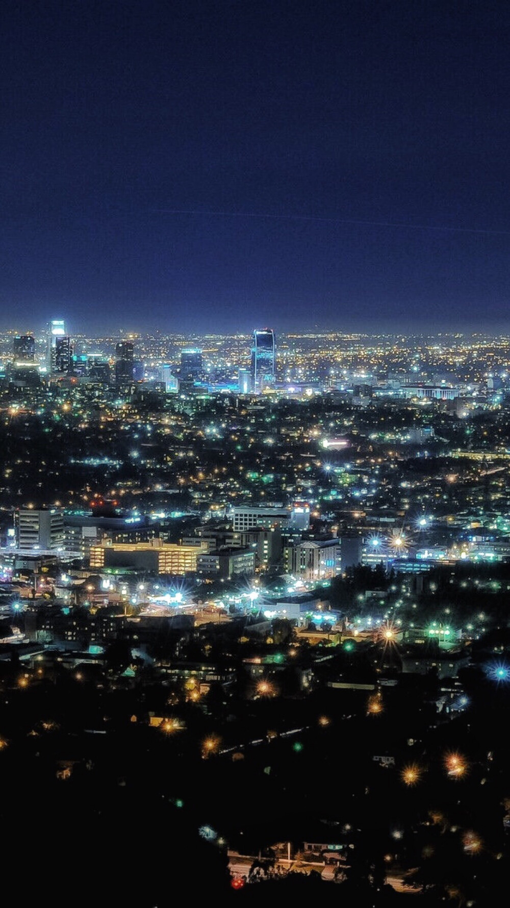 城市的夜灯火阑珊图片图片