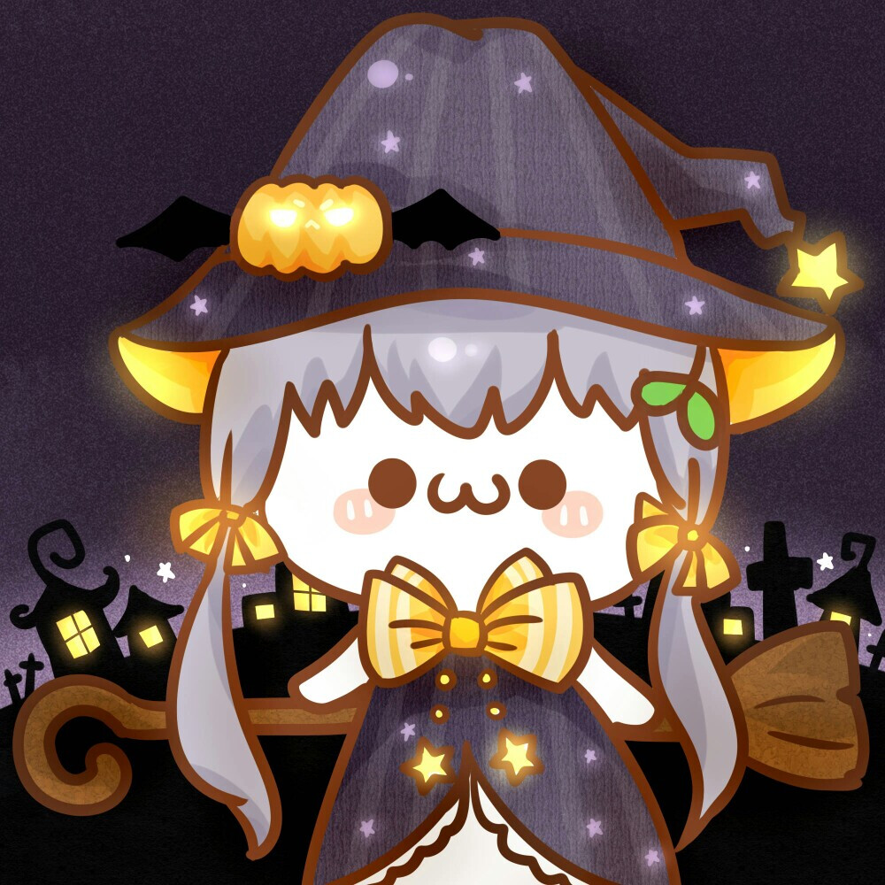 万圣节萌头像