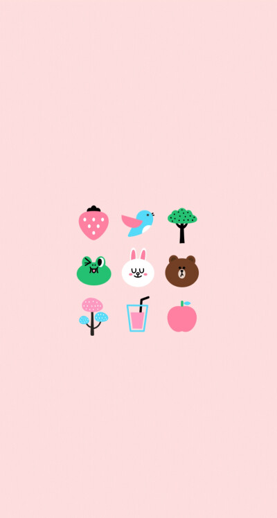 line friend iphone 手机高清壁纸首发. [阳阳阳的最爱]