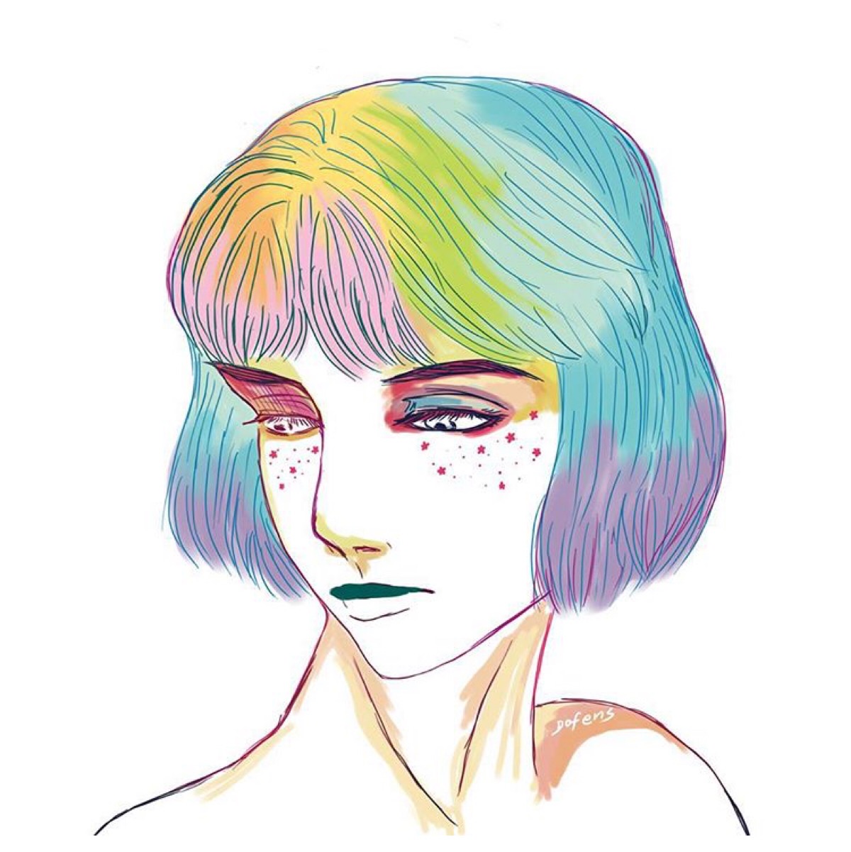 手绘插画