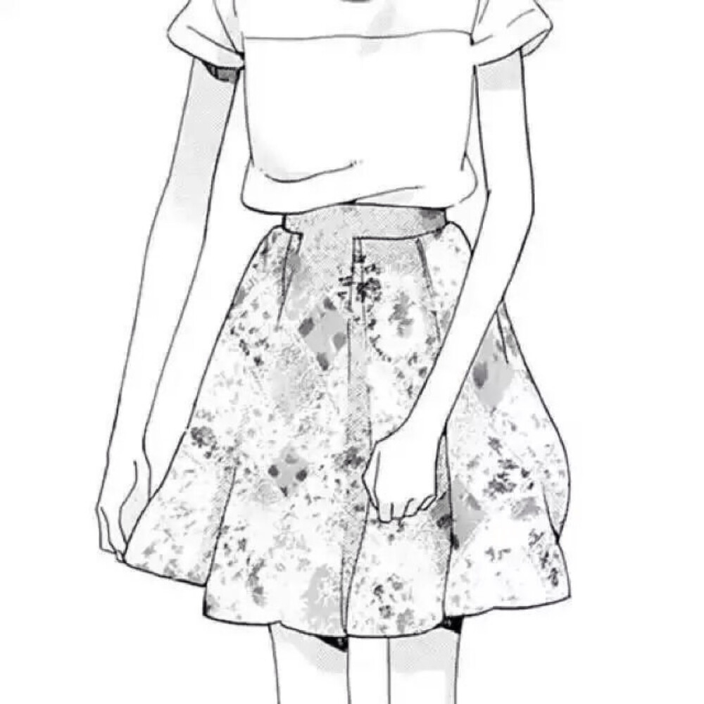 黑白 线条系 素材 男女 头像 动漫 壁纸 插画 人物 半身