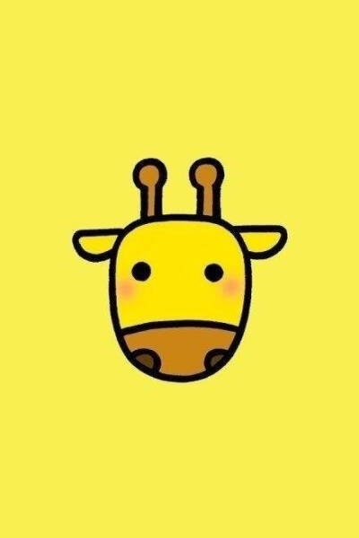 长颈鹿卡通壁纸