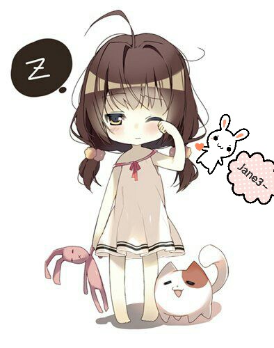 刚刚睡醒呢(ω)