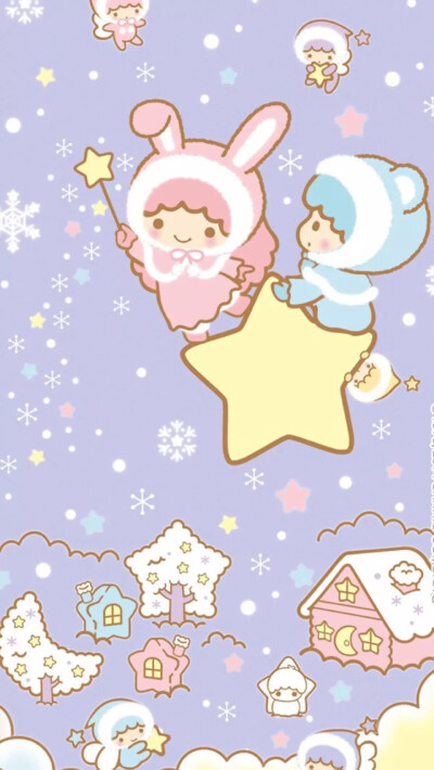 手机桌面 melody 小双子星 美乐蒂 kt 凯蒂猫 三丽鸥 sanrio kitty