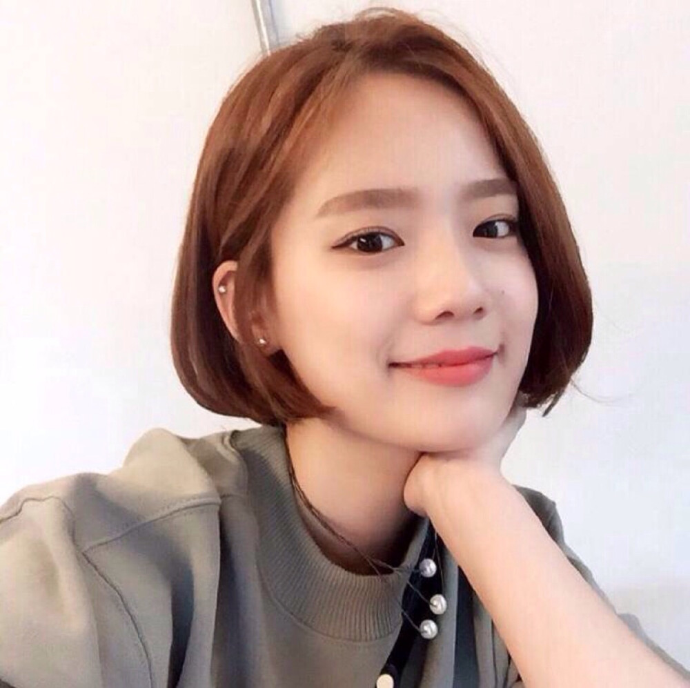 girlface短发女生头像