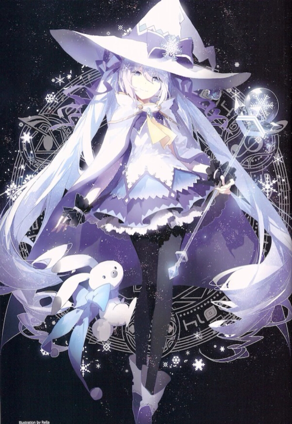 vocaloid初音未来雪ミク2014p站画师rella