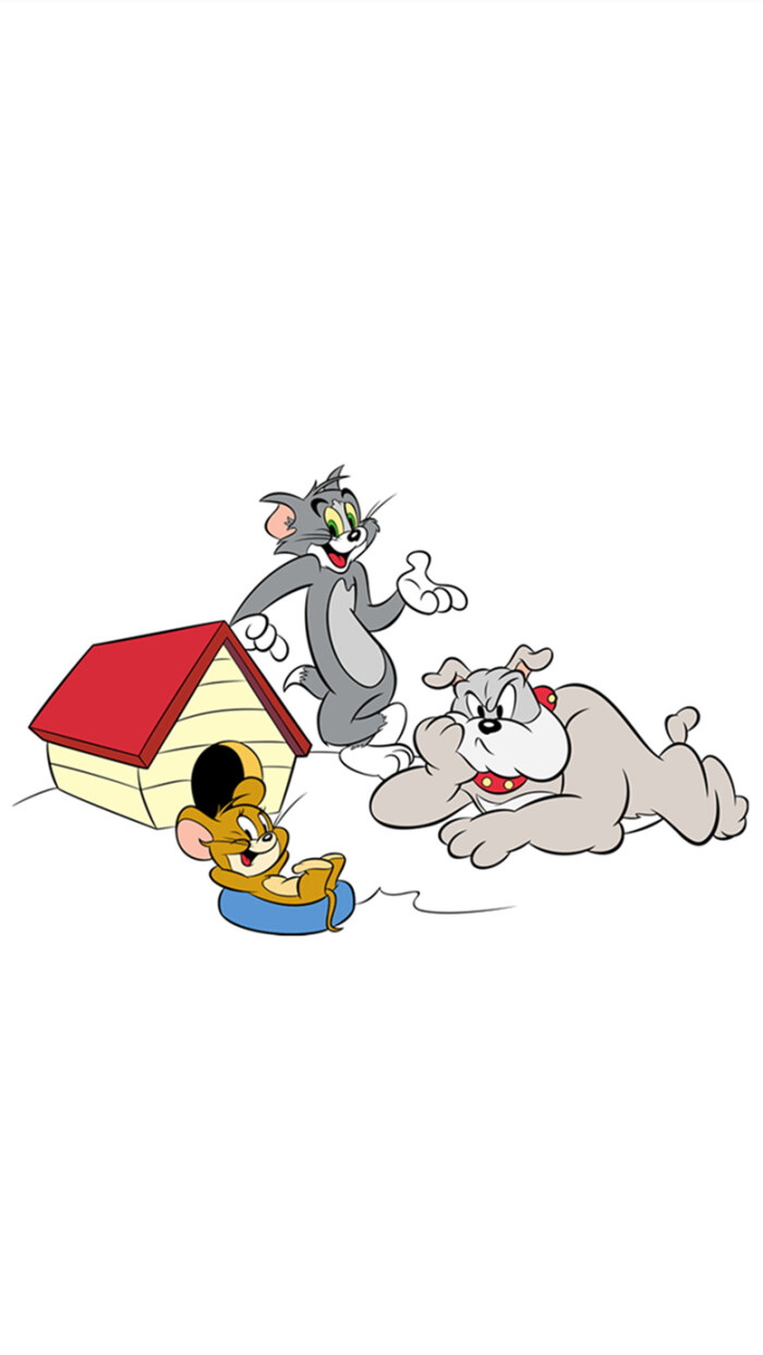 iphone 壁纸 猫和老鼠 tom jerry