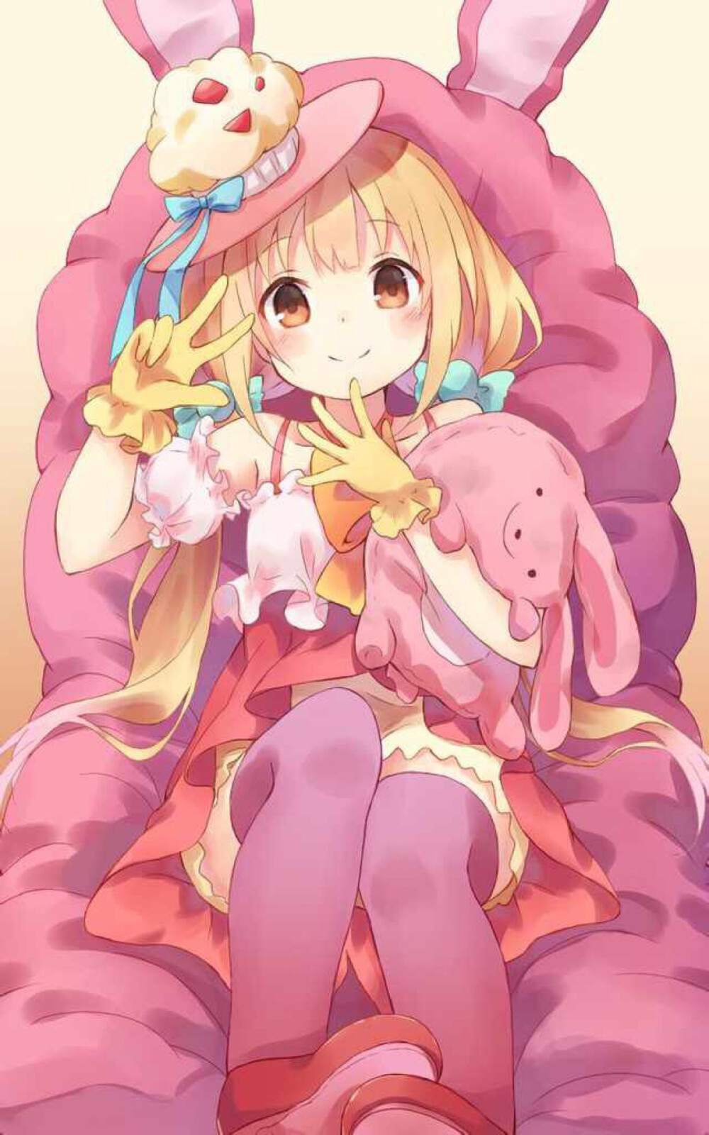 动漫萌妹纸二次元可爱