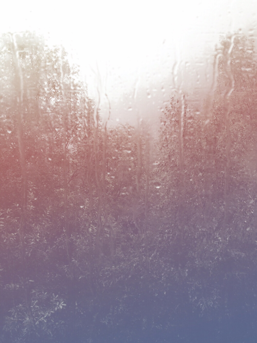 壁纸 锁屏 下雨 雨滴图