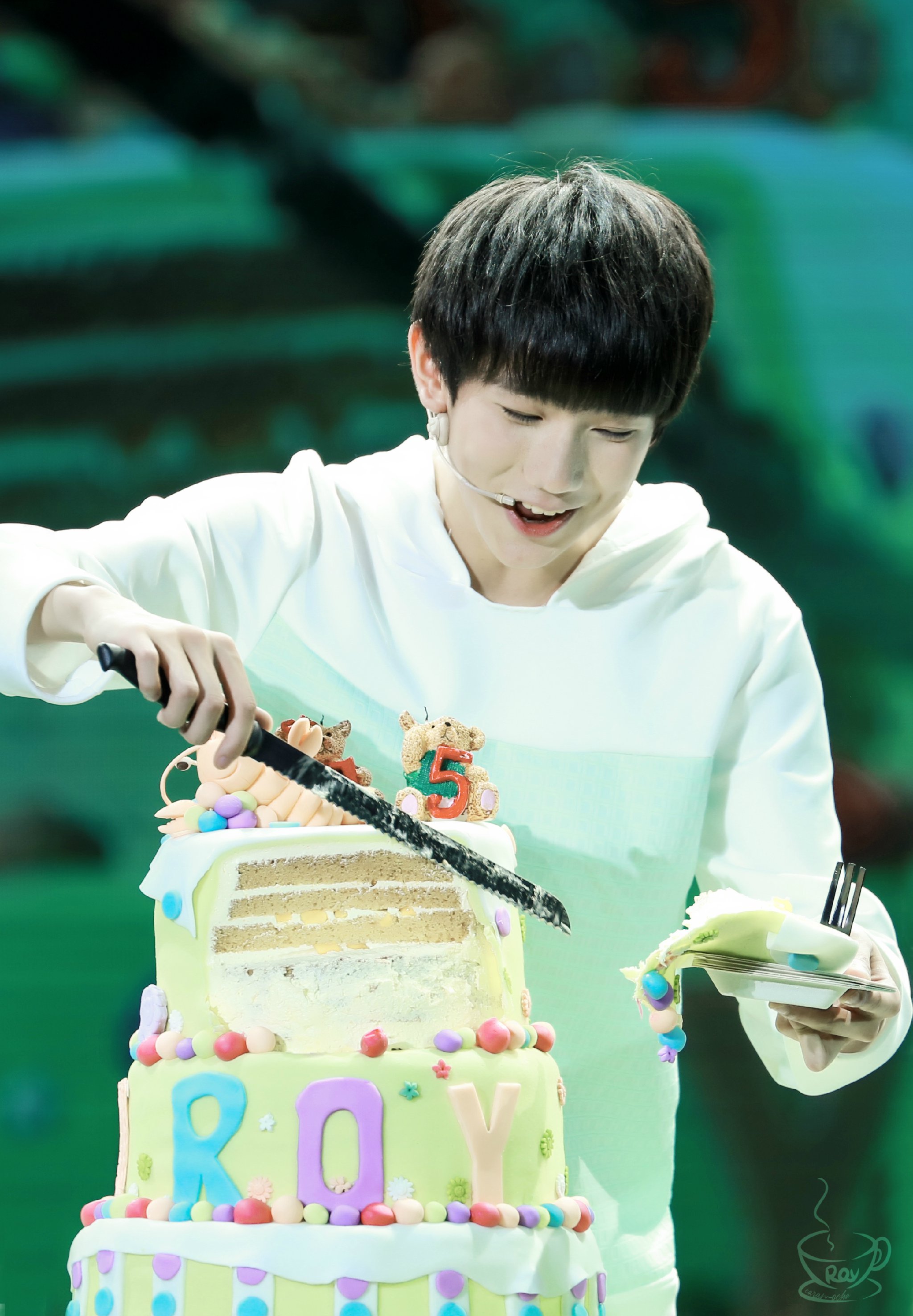 tfboys王源 151108 森林小夜曲生日会 cr:咿呀咿呀也