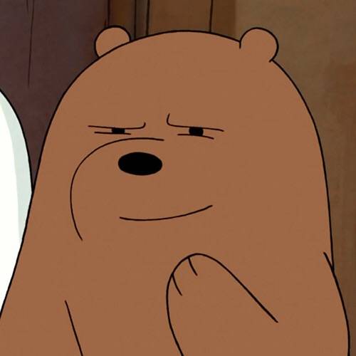 we bare bears表情包 图源微博