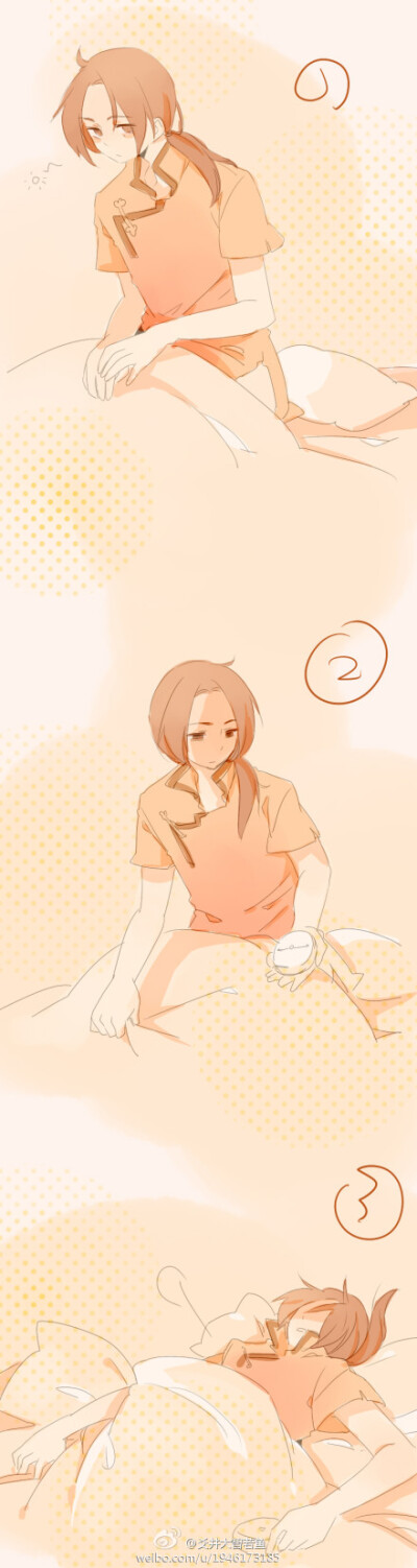 貌似是王耀懒床三连拍