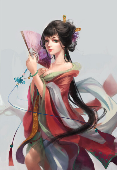 古风美人~作者:棉花圃