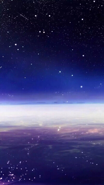 眼里是天空的颜色