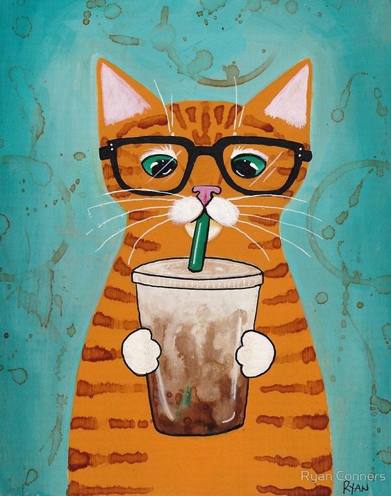 猫咪插画 ryan conners