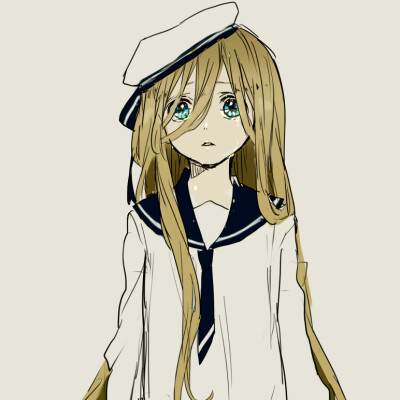 动漫头像#纯色#动漫女头#二次元