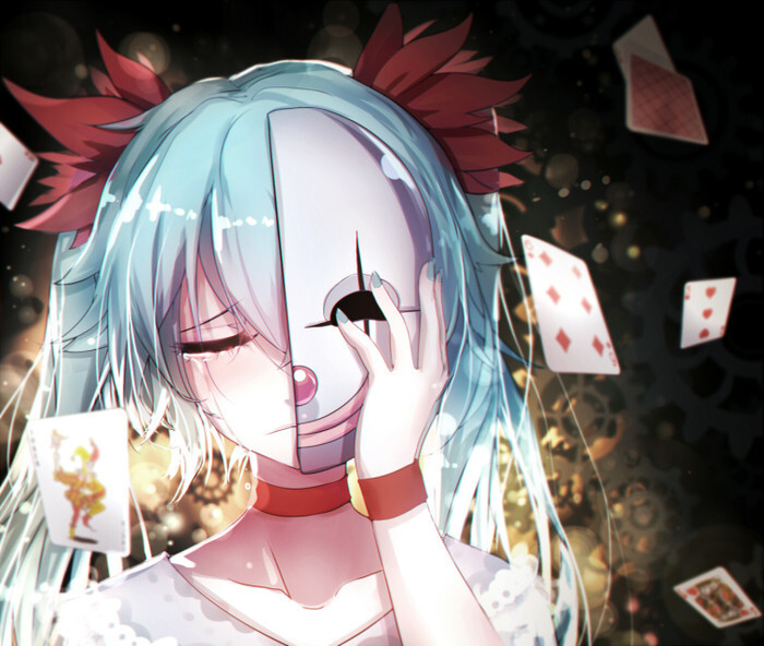 初音面具小丑