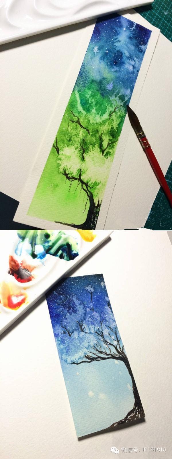 手绘当水彩邂逅了盐