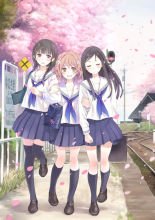 穿校服的小女孩