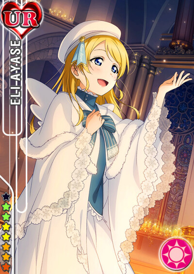 lovelive 圣诞 唱诗班未觉醒 绚濑绘里 十二月 2015