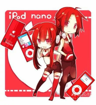ipod 拟人 q版