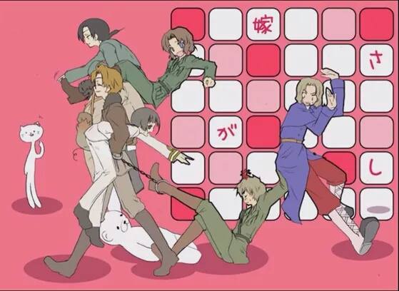 黑塔利亚 金钱组 自由组 味音痴兄弟 北美兄弟