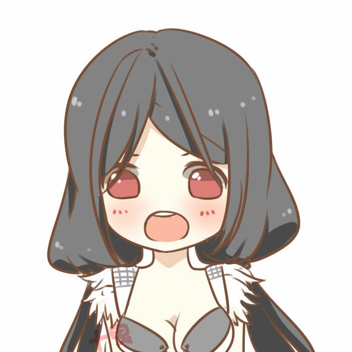 炫舞时代q版头像#动漫头像#纯色#动漫女头#二次元