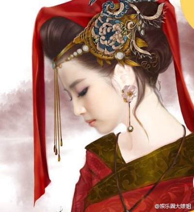 刘亦菲古风图片