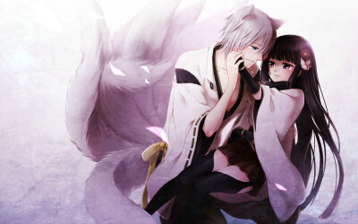 妖狐×仆 御狐神双炽×白鬼院凛凛蝶 图源微博@漫能