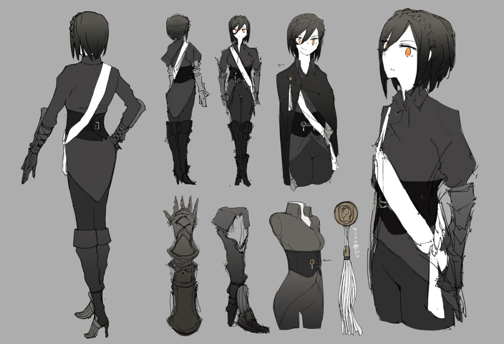 日本原创动漫动漫人物设定 妹子,少女 来自pixiv事务所