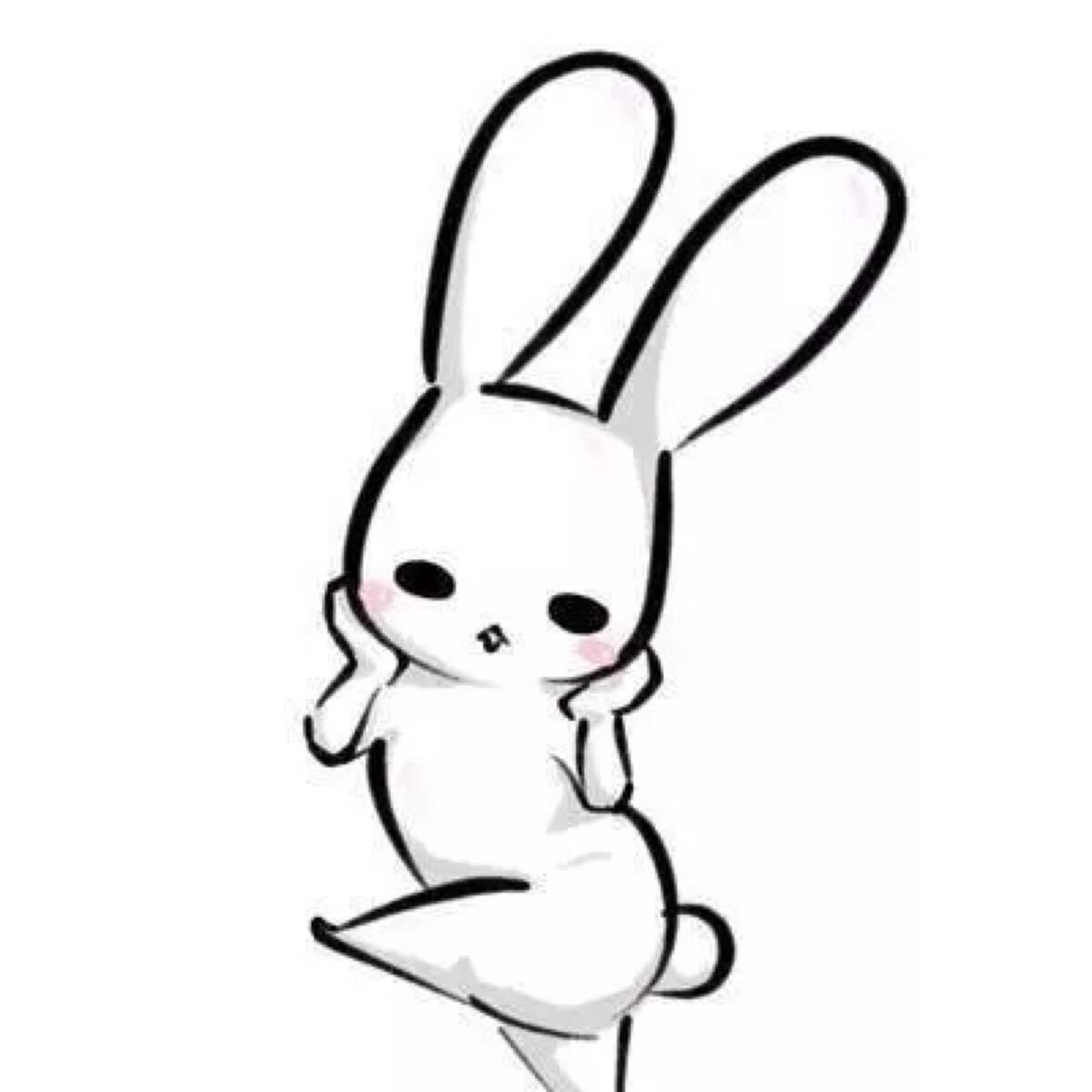 小兔子头像